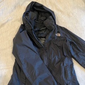 North Face rain jacket